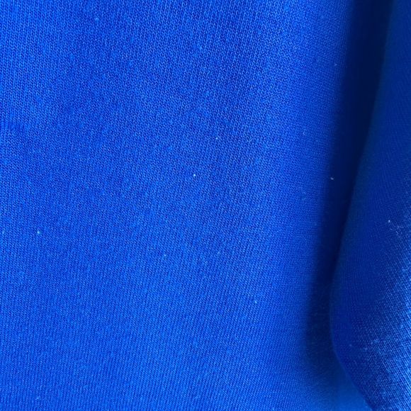 LulaRoe Irma Top Tunic Shirt Tee Sz 3XL 3X 22 24 Cobalt Royal Blue Solid Flowy - Picture 3 of 5